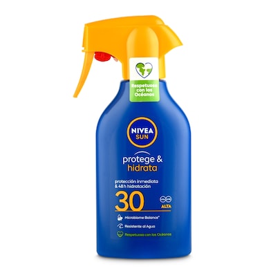 Protector solar protege & hidrata spf 30 Nivea 270 ml-0 Protector solar protege & hidrata spf 30 Nivea 270 ml-0
