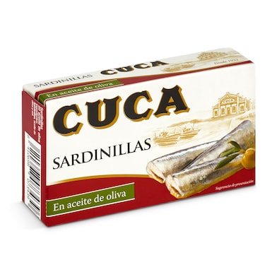 Sardinilla aceite oliva Cuca 63 g-0 Sardinilla aceite oliva Cuca 63 g-0