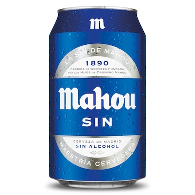 Cerveza sin alcohol Mahou 33 cl-0
