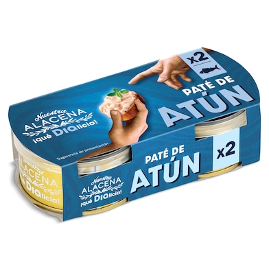 Paté de atún Dia Nuestra Alacena 2 x 75 g-0