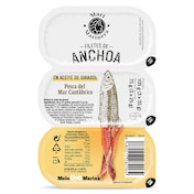Filetes de anchoa en aceite de girasol Dia Mari Marinera 3 x 25 g