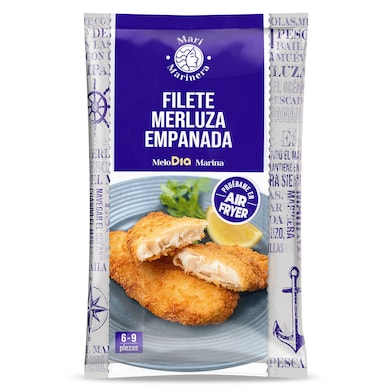 Filetes de merluza empanados Dia Mari Marinera 600 g-0 Filetes de merluza empanados Dia Mari Marinera 600 g-0