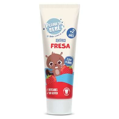 Pasta de dientes para niños + 2 años Dia Planeta Bebé 75 ml-0