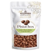 Pistachos recubiertos de chocolate con leche Dia Naturmundo 150 g