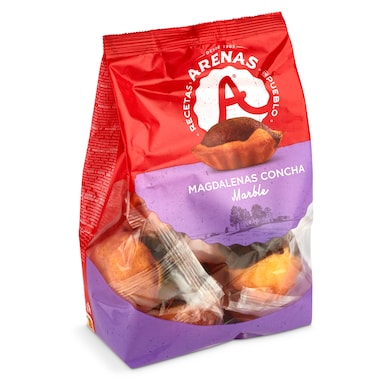 Magdalenas concha mármol Arenas 165 g-0