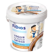 Yogur estilo griego natural con azúcar de caña Dia Fidias 1 kg
