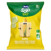 Snack infantil de maíz y avena puffs Hero 25 g