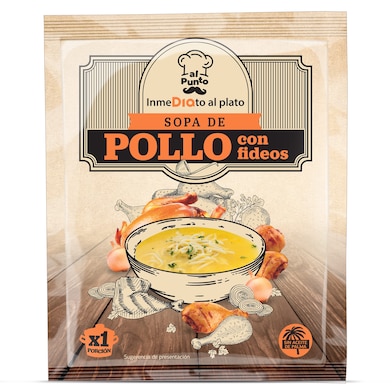Sopa de pollo con fideos Dia Al Punto 71 g-0 Sopa de pollo con fideos Dia Al Punto 71 g-0