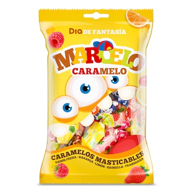 Caramelos masticables sabor a frutas Dia Marcelo Caramelo 300 g-0