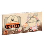 Pastillas de caldo de pollo Dia Al Punto 24 unidades