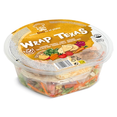 Ensalada wrap texas Dia Al Punto 300 g-0 Ensalada wrap texas Dia Al Punto 300 g-0