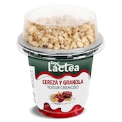 Yogur cremoso con cereza y granola Dia Láctea 230 g