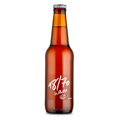 Cerveza 18/70 La Rubia 33 cl-0 Cerveza 18/70 La Rubia 33 cl-0