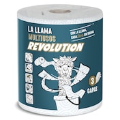 Papel multiusos Revolution 3 capas Dia La Llama 1 unidad