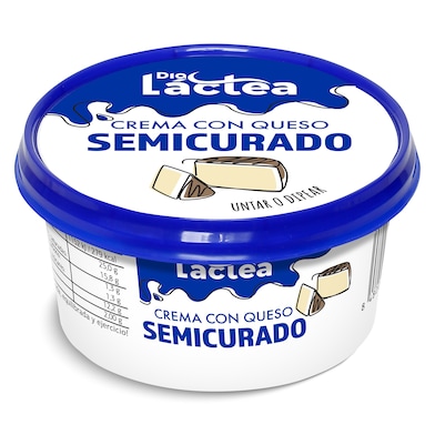 Crema de queso semicurado Dia Láctea 125 g-0 Crema de queso semicurado Dia Láctea 125 g-0