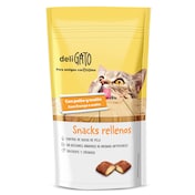 Snack para gatos rellenos con pollo y malta Dia Deligato 60 g