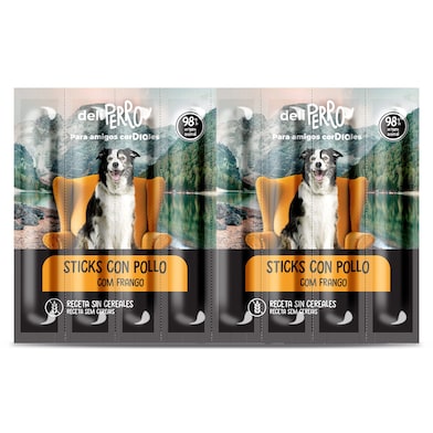Snack para perros sticks con pollo Dia Deliperro 88 g-0 Snack para perros sticks con pollo Dia Deliperro 88 g-0