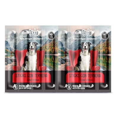 Snack para perros sticks con ternera Dia Deliperro 88 g-0 Snack para perros sticks con ternera Dia Deliperro 88 g-0