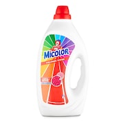 Detergente máquina líquido gel colores vivos Micolor 30 lavados
