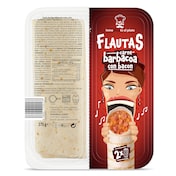 Flautas de carne barbacoa con bacon Dia Al Punto 275 g