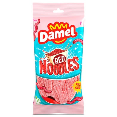 Golosinas red noodles Damel 200 g-0 Golosinas red noodles Damel 200 g-0