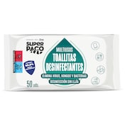 Toallitas desinfectantes multiusos Dia Super Paco 50 unidades