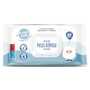 Toallitas para bebés con piel atópica Dia Planeta Bebé 64 unidades