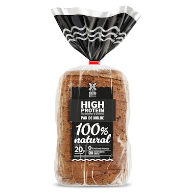 Pan de molde alto en proteínas El Molino de Dia 400 g-0 Pan de molde alto en proteínas El Molino de Dia 400 g-0