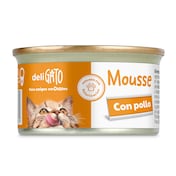 Mousse para gatos con pollo Dia Deligato 85 g