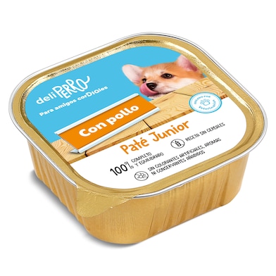 Paté para perros cachorros con pollo Dia Deliperro 300 g-0 Paté para perros cachorros con pollo Dia Deliperro 300 g-0