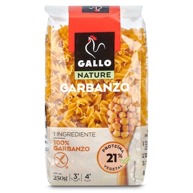Hélices 100% de garbanzo Gallo 250 g-0