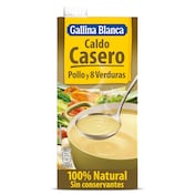 Caldo de pollo y ocho verduras Gallina Blanca 1 L