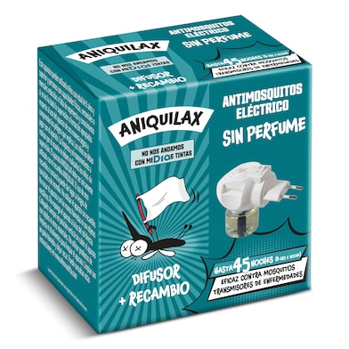 Insecticida eléctrico antimosquitos aparato y recambio Dia Aniquilax 1 unidad-0 Insecticida eléctrico antimosquitos aparato y recambio Dia Aniquilax 1 unidad-0