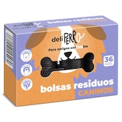 Bolsas para residuos caninos con asas Dia Deliperro 36 unidades