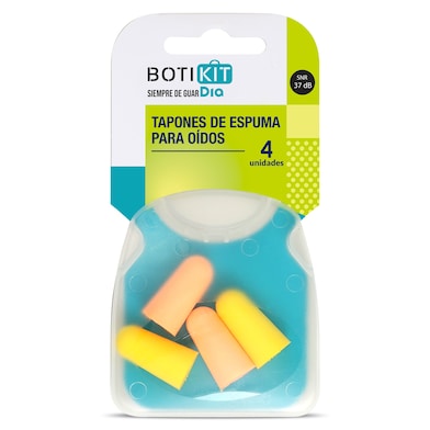 Tapones para oídos Dia Botikit 4 unidades-0 Tapones para oídos Dia Botikit 4 unidades-0