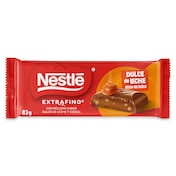 Chocolate con leche con relleno sabor dulce de leche Nestlé Extrafino  83 g