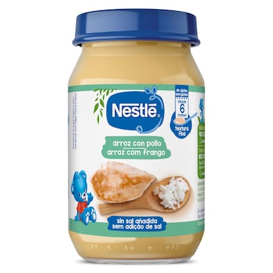 Puré de arroz con pollo Nestlé 190 g-0 Puré de arroz con pollo Nestlé 190 g-0