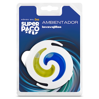 Ambientador para lavavajillas limón Dia Super Paco 6 ml-0 Ambientador para lavavajillas limón Dia Super Paco 6 ml-0