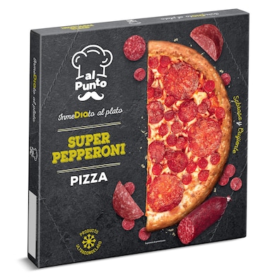 Pizza super pepperoni Dia Al Punto 417 g-0 Pizza super pepperoni Dia Al Punto 417 g-0