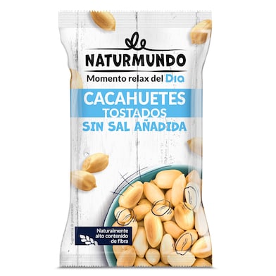 Cacahuetes tostados sin sal añadida Dia Naturmundo 200 g-0