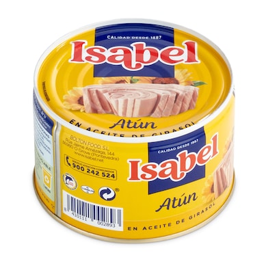 Atún en aceite de girasol Isabel 260 g-0 Atún en aceite de girasol Isabel 260 g-0