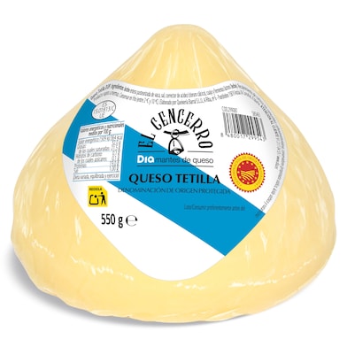 Queso Tetilla D.O.P. Dia El Cencerro 550 g-0