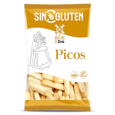 Picos de pan sin gluten El Molino de Dia 100 g-0 Picos de pan sin gluten El Molino de Dia 100 g-0