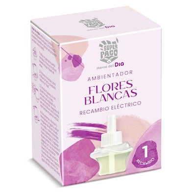 Recambio ambientador eléctrico flores blancas Dia Super Paco 1 unidad-0 Recambio ambientador eléctrico flores blancas Dia Super Paco 1 unidad-0