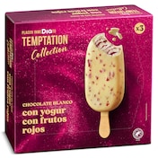 Helado bombón yogur y frutos rojos Dia Temptation 3 x 66 g