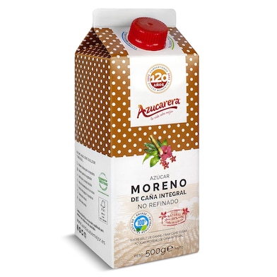 Azúcar moreno de caña integral Azucarera 500 g-0 Azúcar moreno de caña integral Azucarera 500 g-0