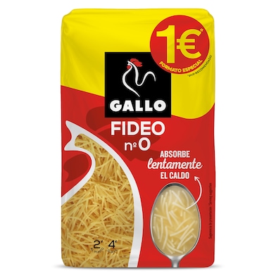 Fideo N.º 0 Gallo 400 g-0
