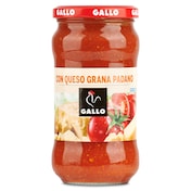 Salsa de tomate con queso grana padano Gallo 350 g