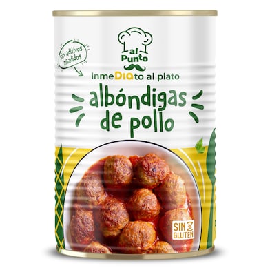 Albóndigas de pollo Dia Al Punto 415 g-0 Albóndigas de pollo Dia Al Punto 415 g-0