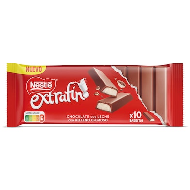 Chocolate con leche con relleno cremoso Nestlé Extrafino 100 g-0 Chocolate con leche con relleno cremoso Nestlé Extrafino 100 g-0